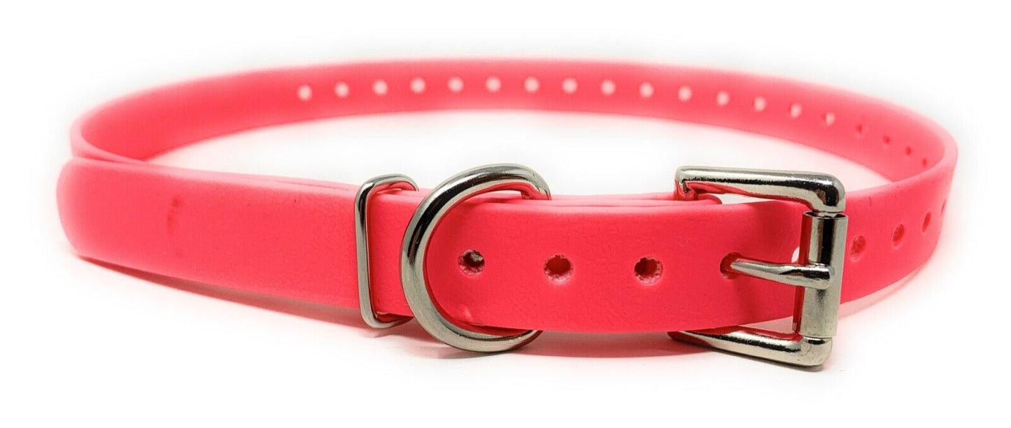 Educator E Collar COMPATIBLE Biothane 3/4" Replacement Straps - 6 Colors