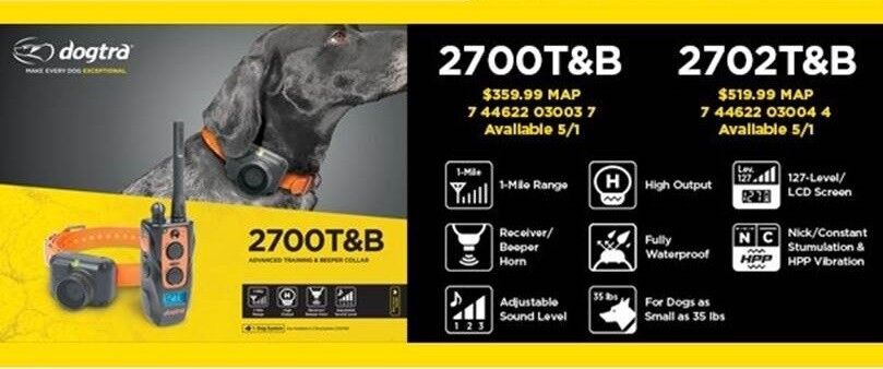 Dogtra 2700 T&B Train & Beep Dog training system
