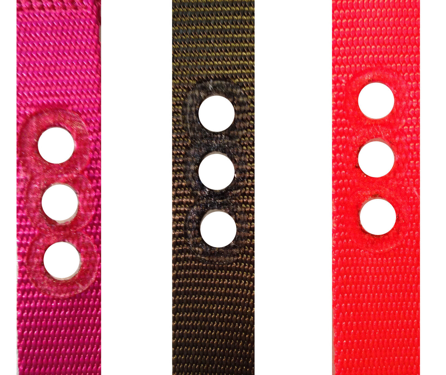 Sparky Pet Co 1" SportDOG SBC-6 & SBC-18 Dog Bark Collar Replacement Nylon Strap Heavy Duty 3 Consecutive - 11 Colors