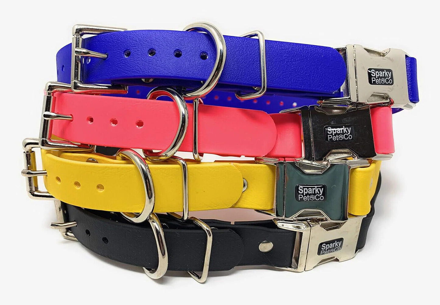 Sparky Pet Co 3/4" Apollo ECollar Replacement Strap - Dog Collar - Waterproof - Orange