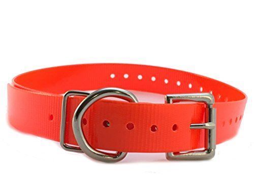 Sparky Pet Co 3/4" High Flex Dog Collars Garmin Delta - Orange