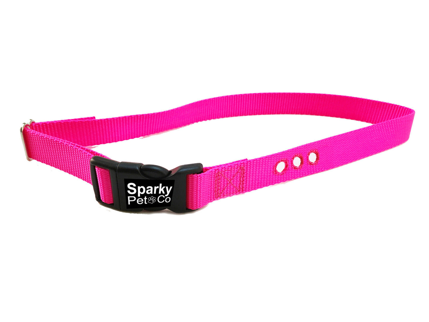 Sparky Pet Co 1" SportDOG SBC-6 & SBC-18 Dog Bark Collar Replacement Nylon Strap Heavy Duty 3 Consecutive - 11 Colors