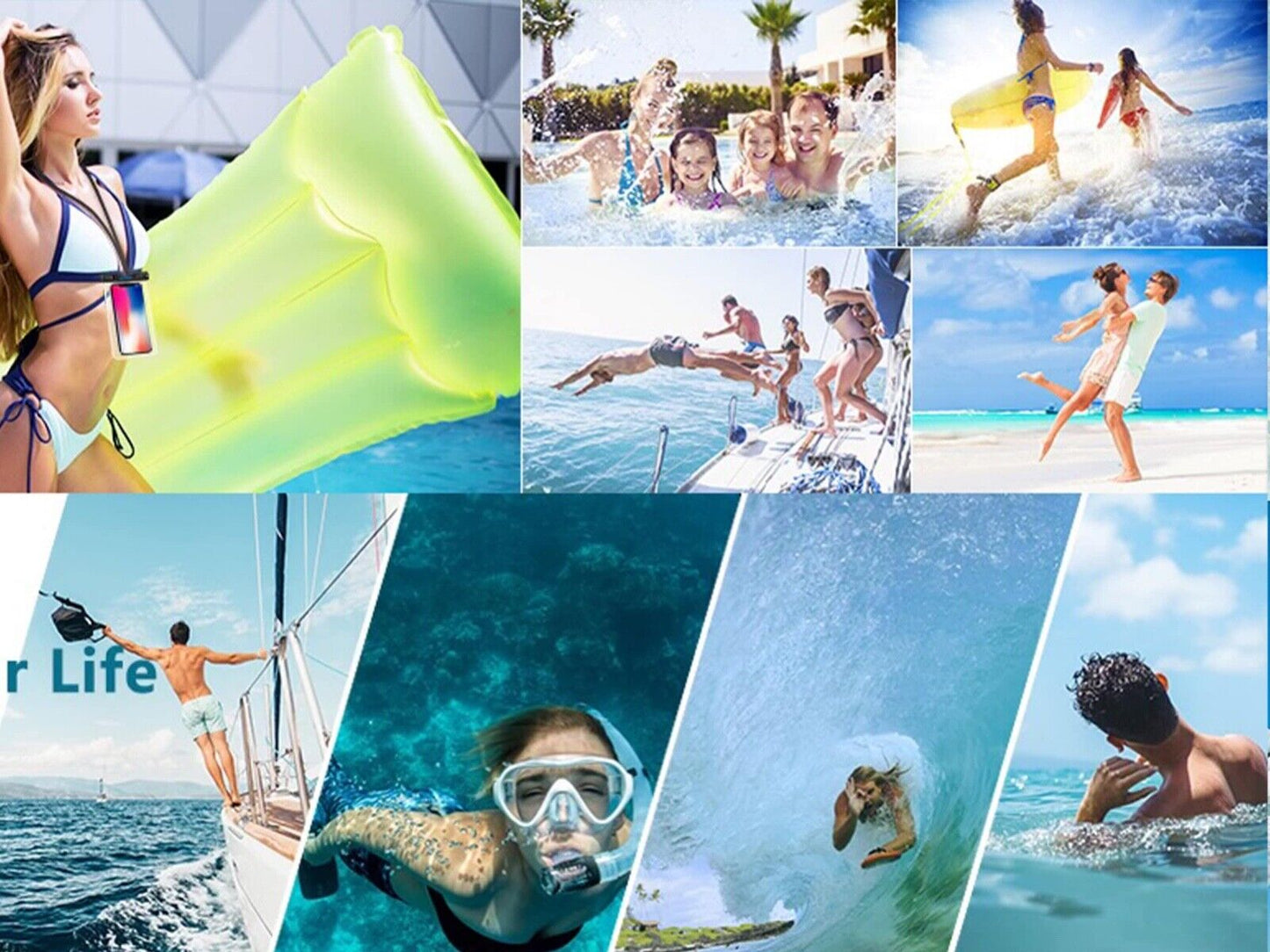 Waterproof Phone Case! Designed to keep your phone dry and secure