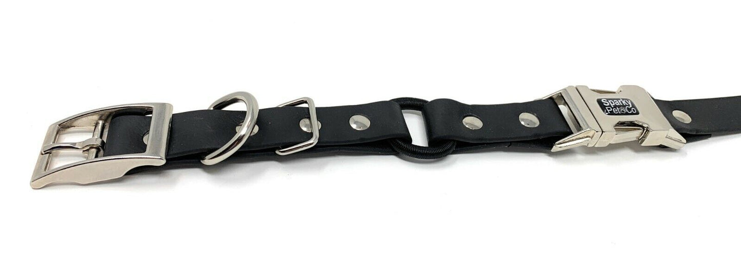 Sparky Pet Co - 3/4" Zeus ECollar Replacement Strap - Bungee Loop Dog Collar Biothane - 7 Colors