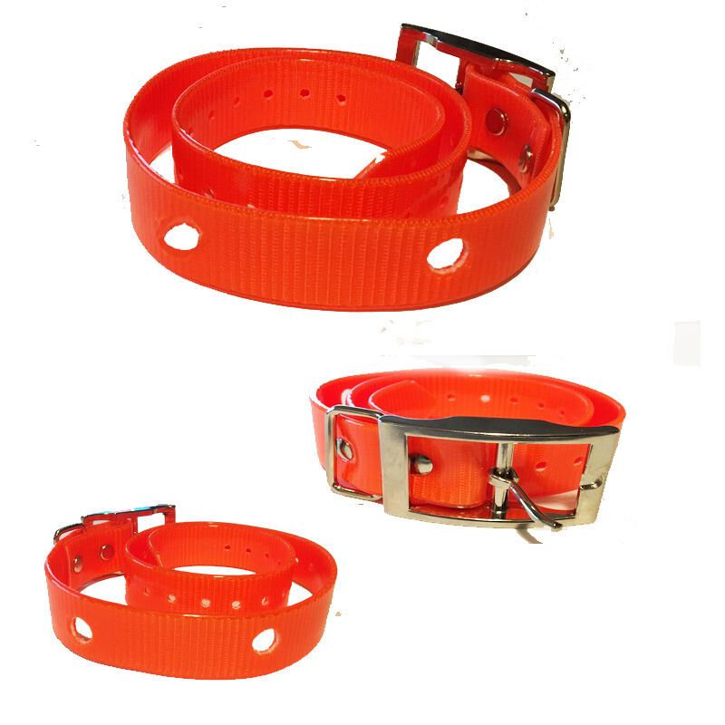 Garmin Compatible Heavy Duty Dog Fence 1" Waterproof Neon Orange DC40