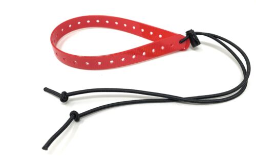 Small Dog GPS Replacement Collar Bungee Multi Hole Flex, 1" Wide, Toggle Closure (Variants)