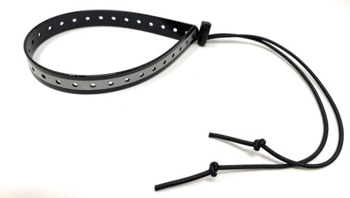 Small Dog GPS Replacement Collar Bungee Multi Hole Flex, 1" Wide, Toggle Closure (Variants)