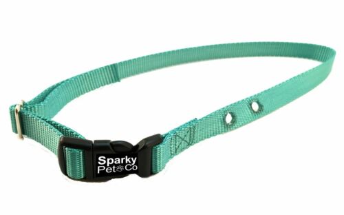 Sparky Pet Co 3/4" Replacement Strap Fits all Bark Collars- RFA 41 2 Holes 1.25