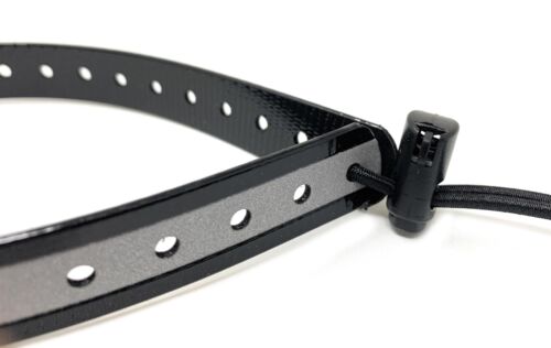 Small Dog GPS Replacement Collar Bungee Multi Hole Flex, 1" Wide, Toggle Closure (Variants)
