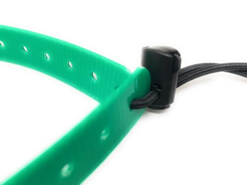 Small Dog GPS Replacement Collar Bungee Multi Hole Flex, 1" Wide, Toggle Closure (Variants)