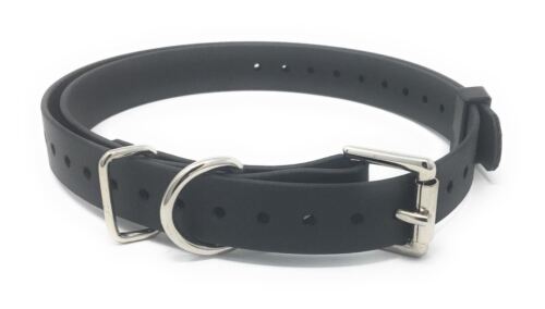 E Collar 3/4" Biothane Dog Straps- 6 Colors to Choose From