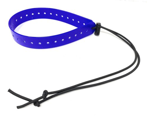Small Dog GPS Replacement Collar Bungee Multi Hole Flex, 1" Wide, Toggle Closure (Variants)