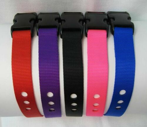 Sparky Pet Co 3/4" Replacement Strap Fits all Bark Collars- RFA 41 2 Holes 1.25