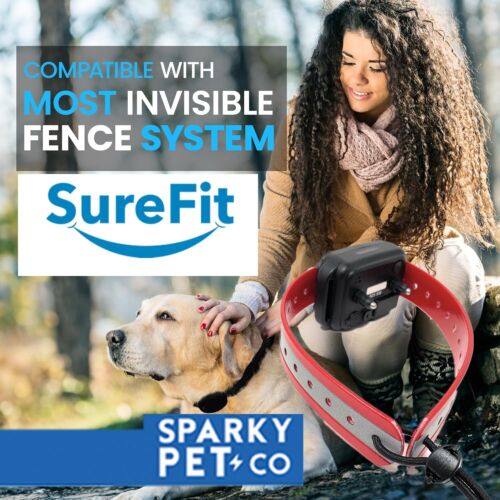 Small Dog GPS Replacement Collar Bungee Multi Hole Flex, 1" Wide, Toggle Closure (Variants)