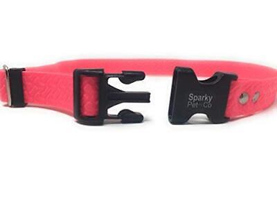 Sparky Pet Co - 1" Biothane All-Weather Bone Embossed Dog Strap