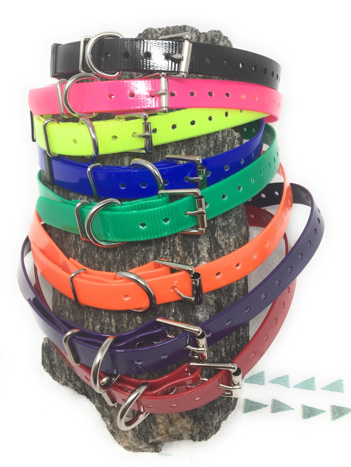 Sparky Pet Co High Flex Garmin Compatible 3/4-Inch Collar Strap for Garmin Delta Series - Green