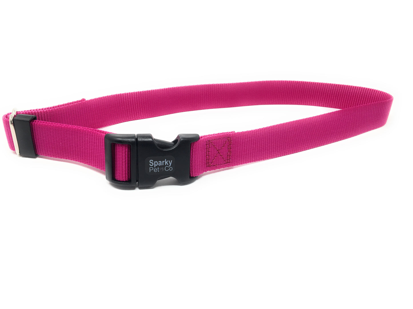 Sparky Pet Co 1" Solid Nylon Replacement Dog Collars for Remote Trainers - 14 Colors