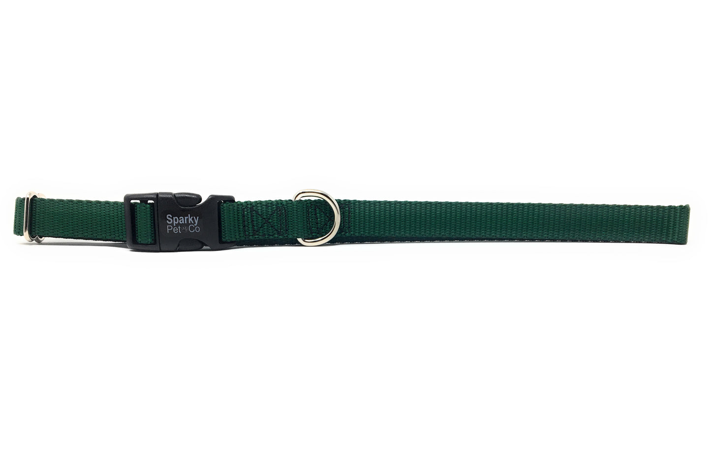 Sparky Pet Co 3/4" Universal Clip-N-Go Adjustable Nylon Dog Collars (Variants)