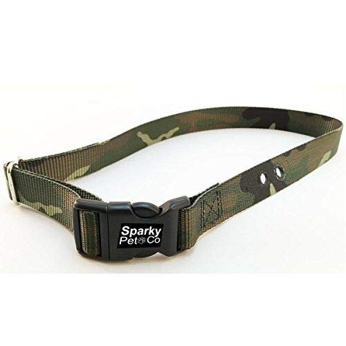Sparky Pet Co Universal Size Camo Green Heavy Duty 1" Nylon Replacement Strap 2