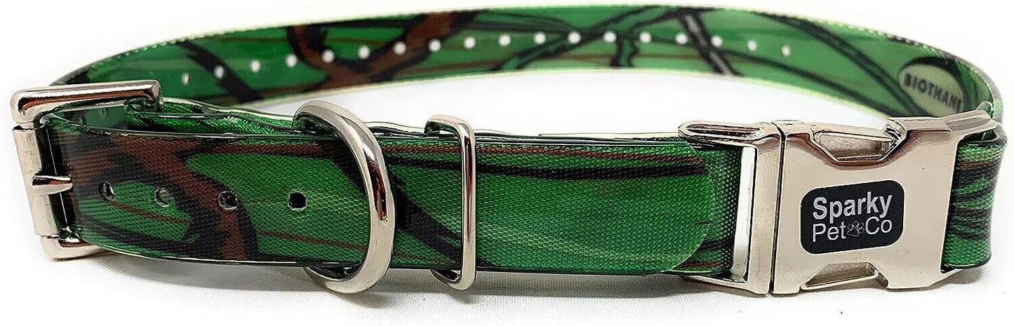 Sparky Pet Co 1" Camo Apollo ECollar Replacement Strap - Waterproof Biothane
