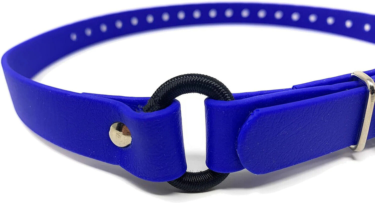 Sparky Pet Co - 3/4" ECollar Replacement Strap - Bungee Loop Dog Collar - Waterproof Biothane - Adjustable - Metal Clasp - for Invisible Fence Systems - 7 Colors