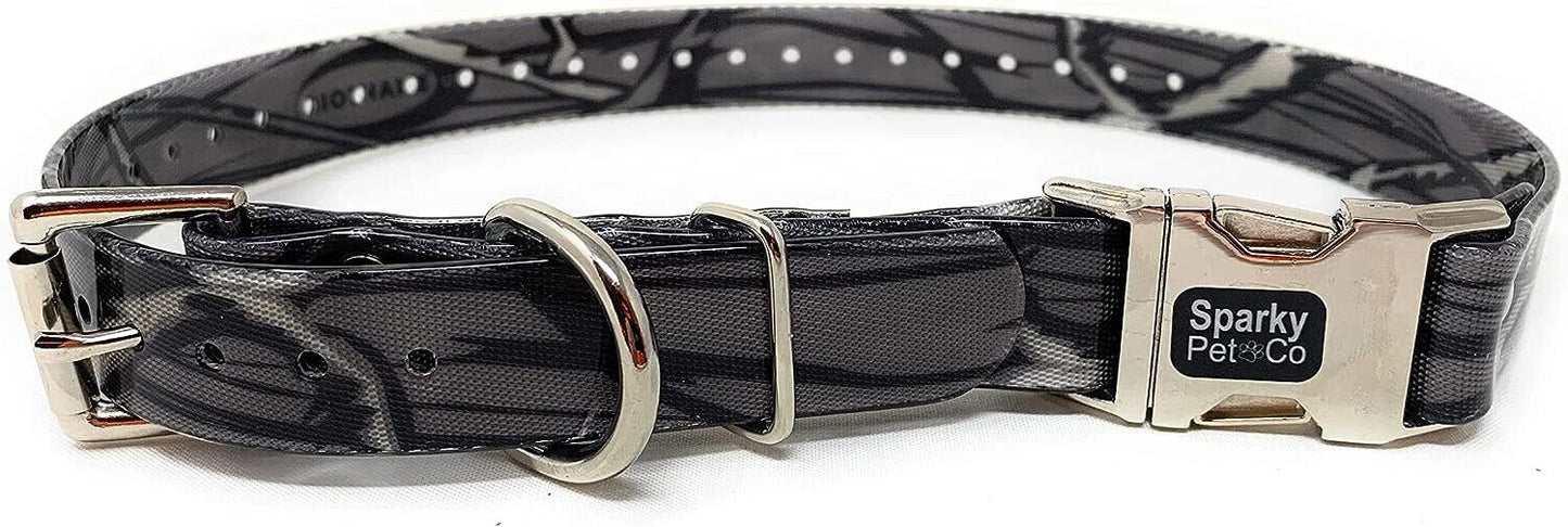 Sparky Pet Co 1" Camo Apollo ECollar Replacement Strap - Waterproof Biothane