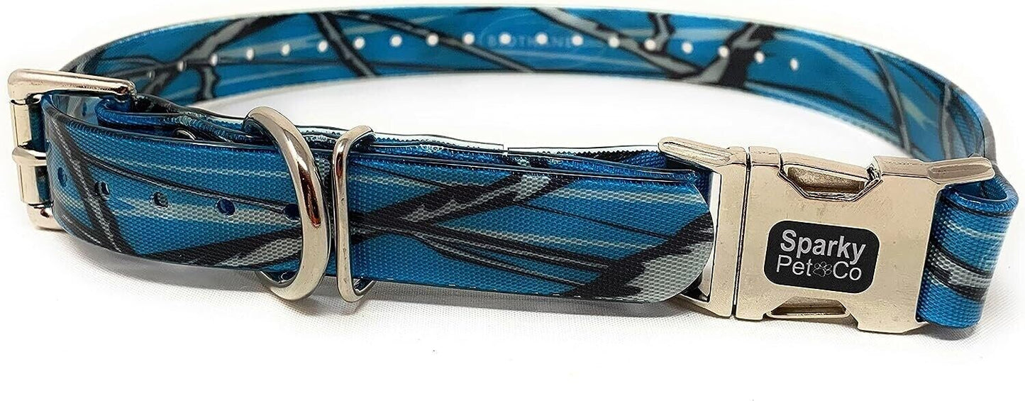 Sparky Pet Co Apollo ECollar Replacement Strap Biothane Double Buckle Metal Clasp (Variants)