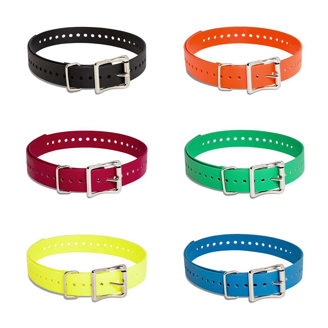 SportDOG Brand 1 Inch Collar Straps - Waterproof and Rustproof - Tightly Spaced
