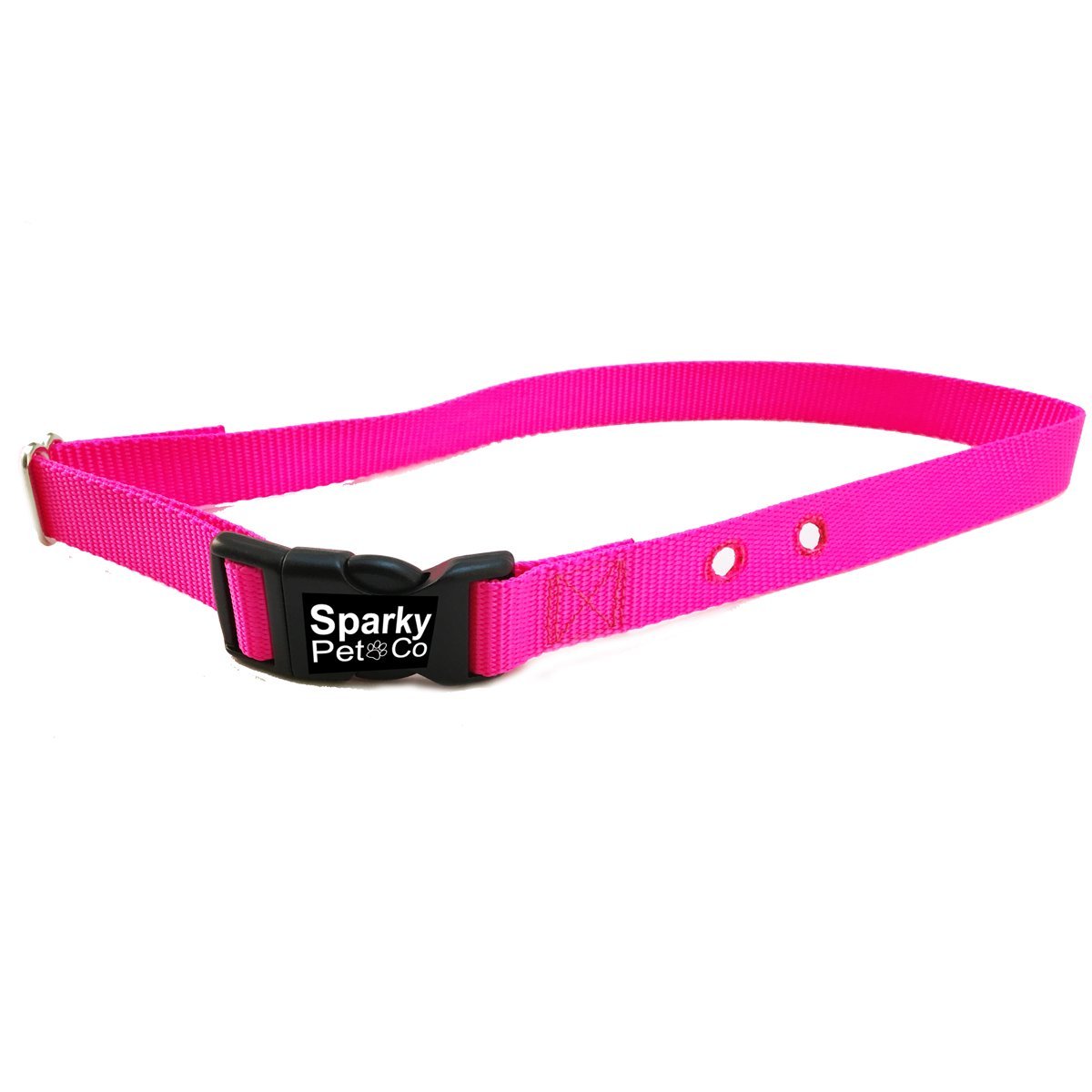 Heavy Duty 3/4" Nylon Replacement Strap 2 Holes 1.25" Apart - Neon Pink