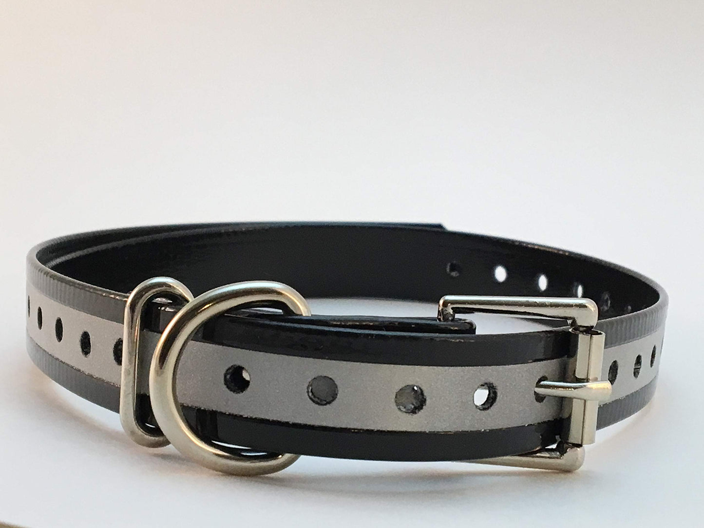 Sparky Pet Co 1" E-Collar Replacement Strap Reflective High Flex Waterproof for Garmin Dogtra SportDog