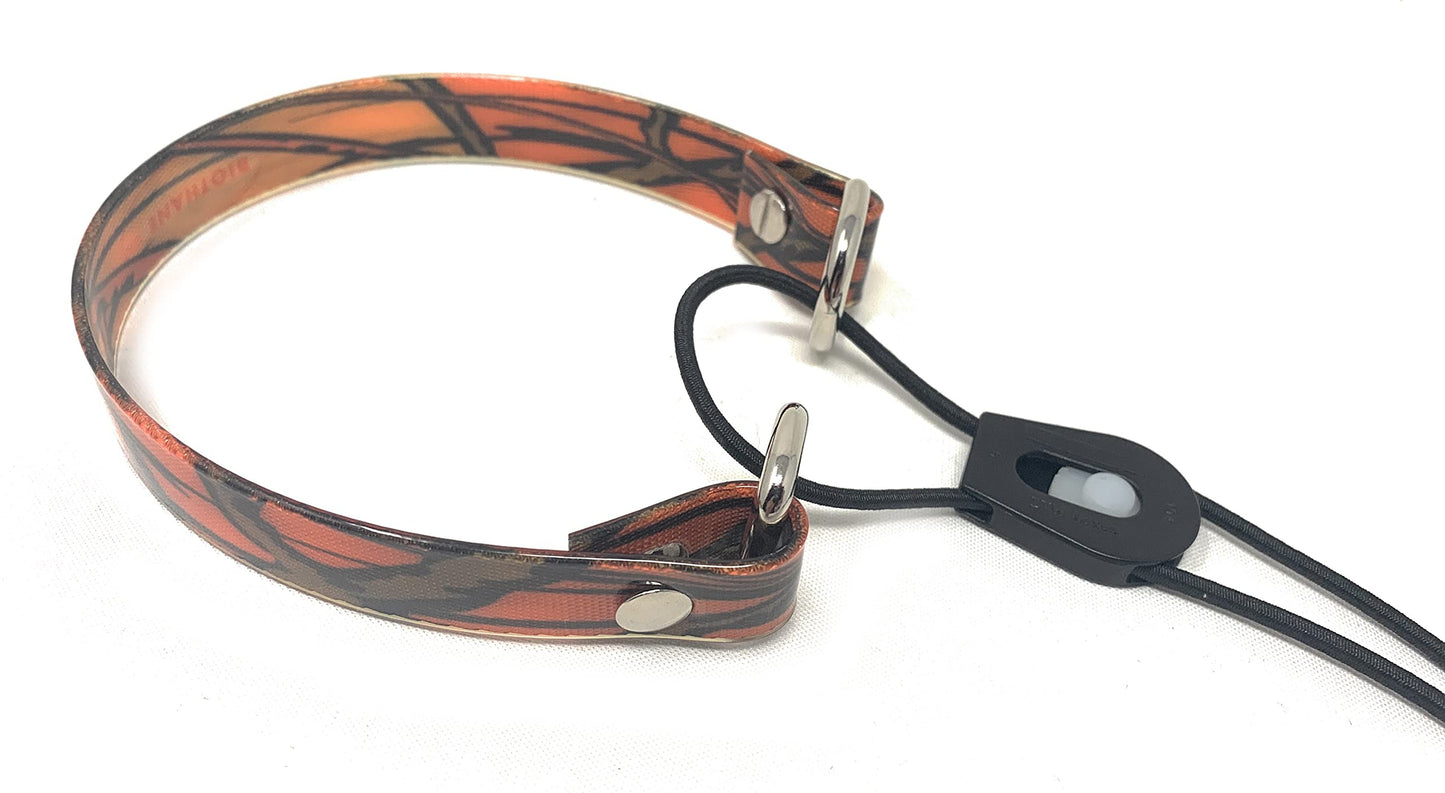 Sparky Pet Co Camo High Flex E Bungee Surefit Full Grip E Collar Strap-1"