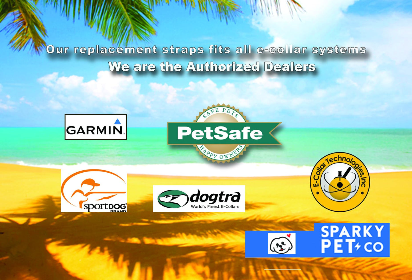 Sparky Pet Co Surefit ECollar Replacement Strap Secure Nexus WheelLock for Electronic Training (Variants)