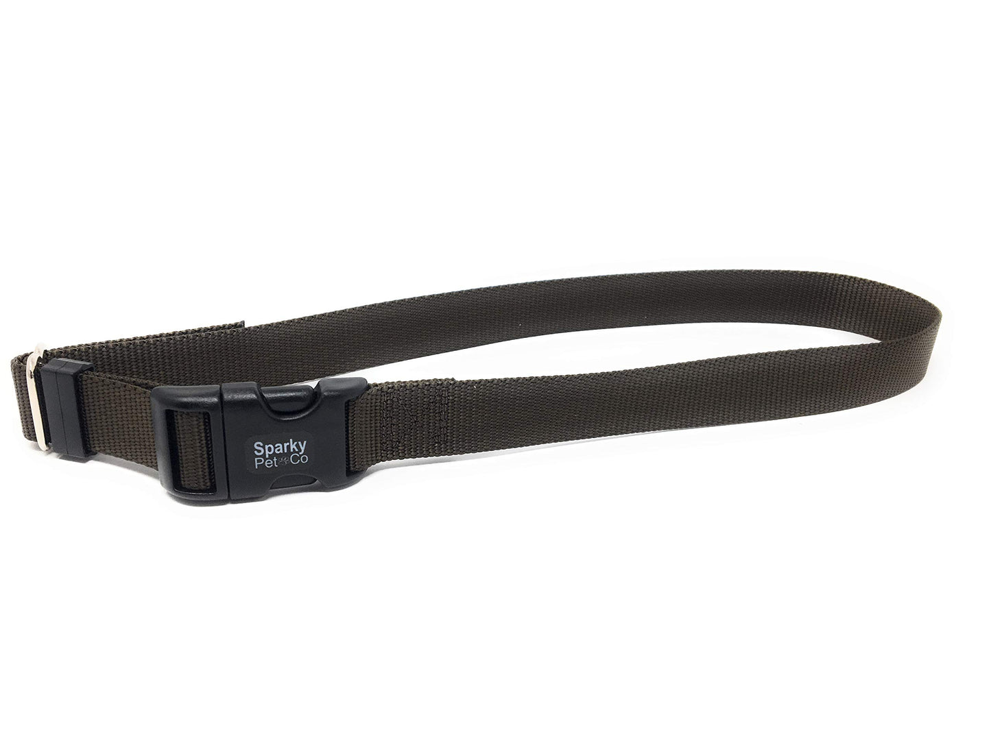 Sparky Pet Co Sturdy Nylon Heavy Duty Clip and Go Dog Collar 3/4" & 1" Sizes