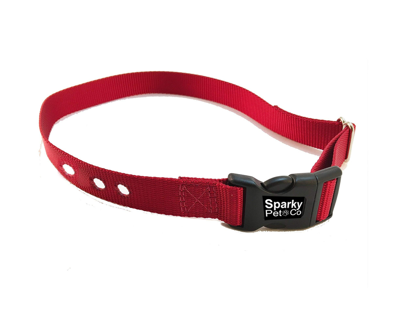 Heavy Duty 1" Nylon Containment Replacement Strap 3 Non Consecutive Holes - Red