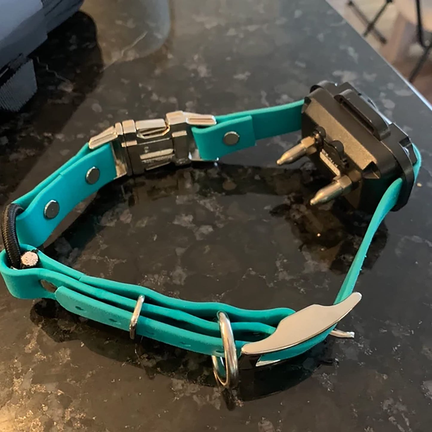 Sparky Pet Co 3/4" Zeus ECollar Replacement Strap Bungee Biothane Double Buckle Metal Clasp (Variants)
