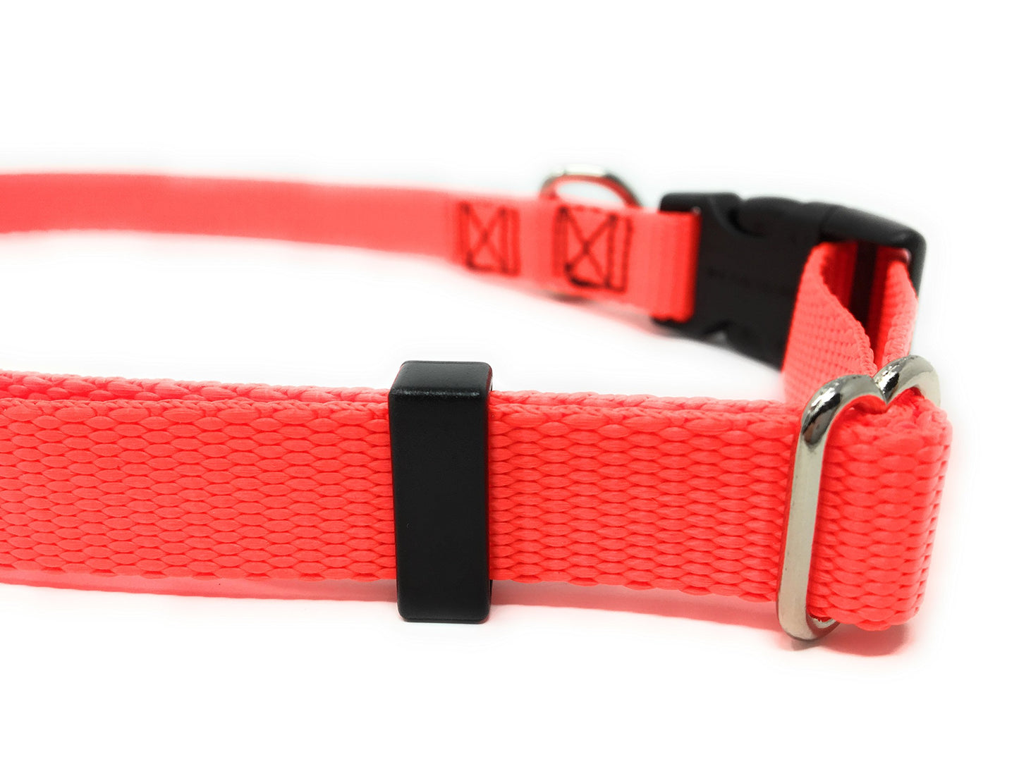 Sparky Pet Co Sturdy Nylon Heavy Duty Clip and Go Dog Collar 3/4" & 1" Sizes