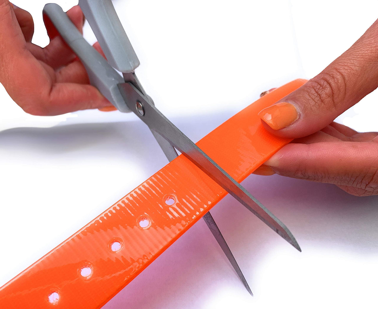 DOGTRA 3/4" Contact Points & 3/4" SPC High Flex Replacement Strap - Neon Orange