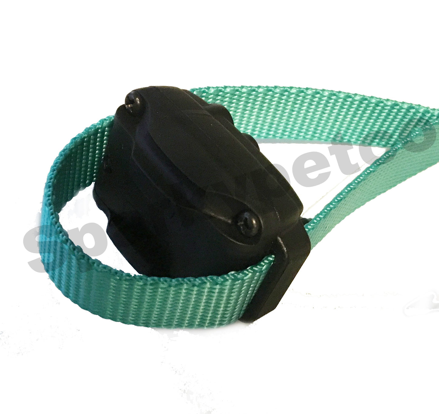 Sparky Pet Co 3/4" ECollar Replacement Strap - Easy Release Black Buckle- Rugged Solid Nylon - Purple