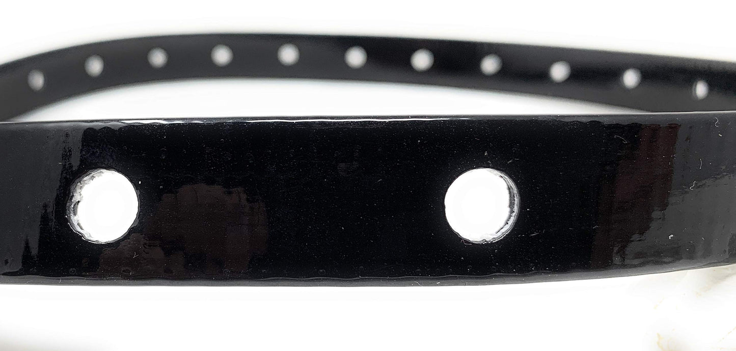 Sparky Pet Co DC 40 Waterproof Black High Flex Receiver Replacement Strap with 2 Holes