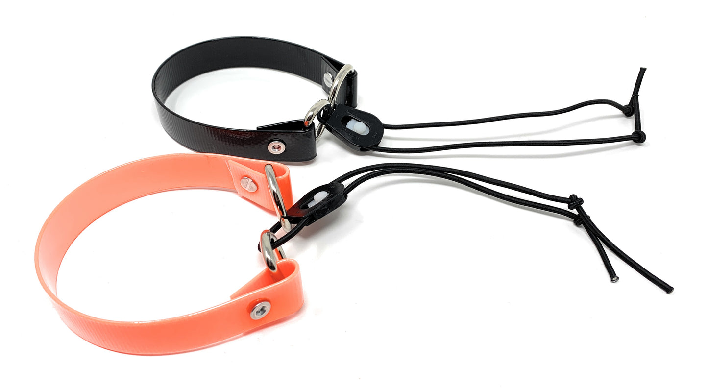 Sparky Pet Co - ECollar Replacement Strap - Surefit - Waterproof - Adjustable - Secure Nexus Wheel Lock - for Electronic Training & Invisible Fence Systems - 1" (Black)