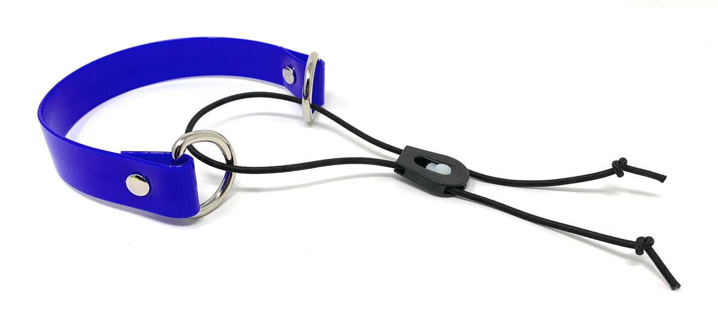 Sparky Pet Co - ECollar Replacement Strap -Surefit- Waterproof - Adjustable - Secure Nexus Wheel Lock - for Electronic Training & Invisible Fence Systems - 3/4" (Blue)