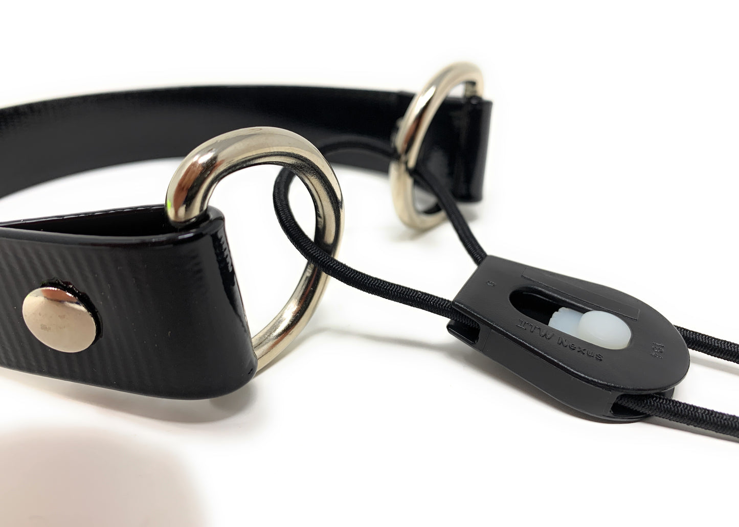 Sparky Pet Co - ECollar Replacement Strap -Surefit- Waterproof - Adjustable - Secure Nexus Wheel Lock - for Electronic Training & Invisible Fence Systems - 3/4" (Black)
