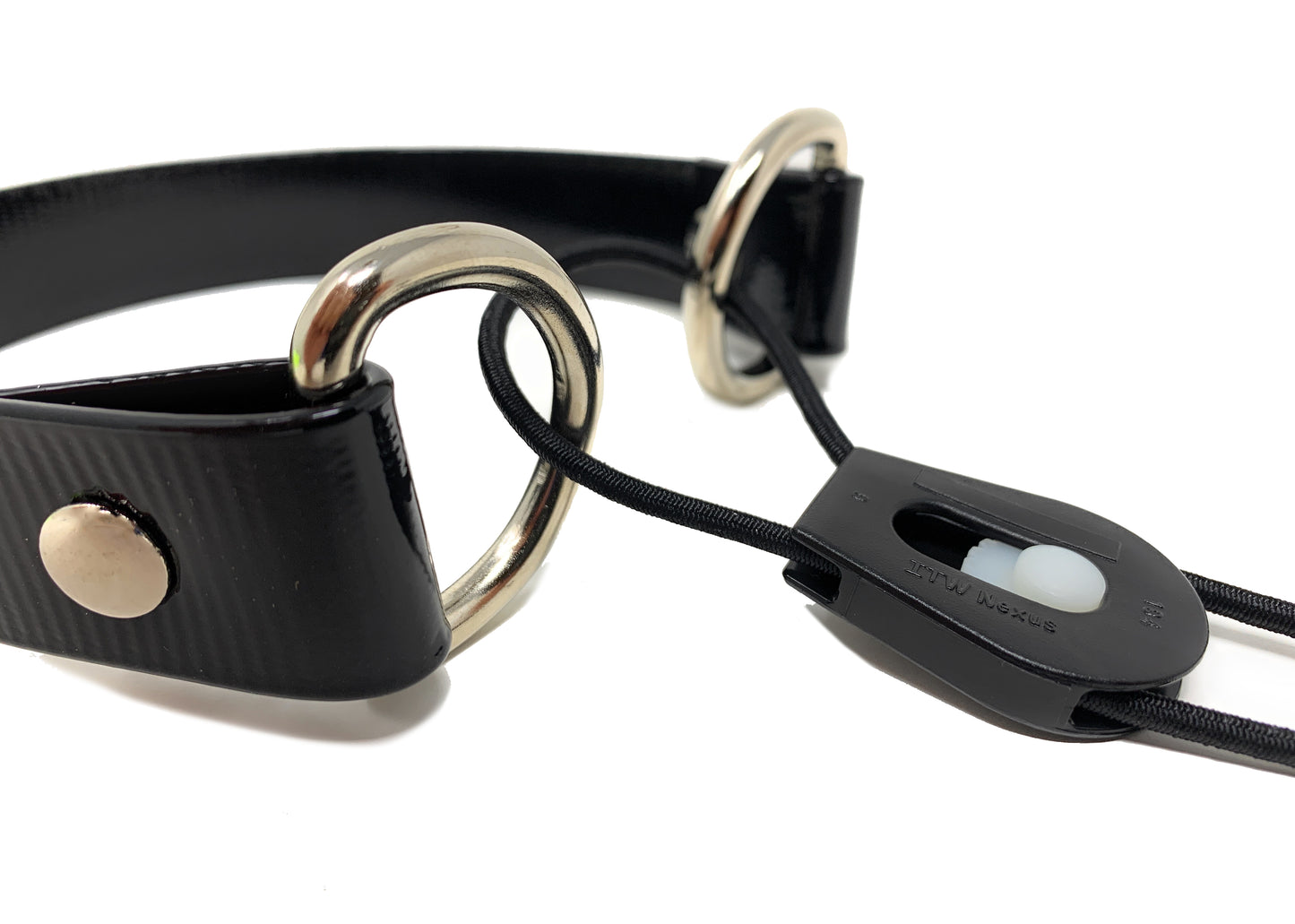 Sparky Pet Co - ECollar Replacement Strap - Surefit - Waterproof - Adjustable - Secure Nexus Wheel Lock - for Electronic Training & Invisible Fence Systems - 1" (Black)