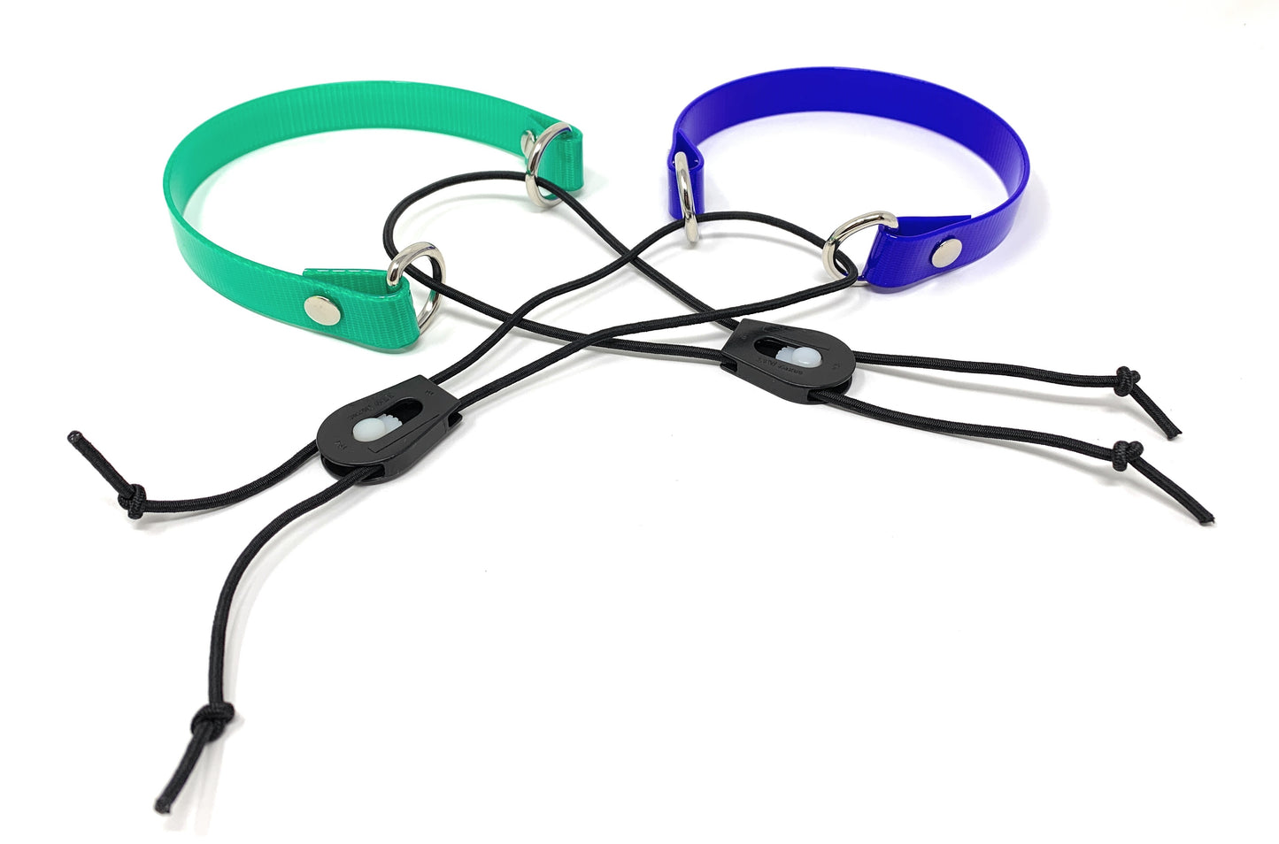 Sparky Pet Co 1" E Bungee Surefit Quick On/Off Full Grip E Collar Strap Dogtra ARC - 7 Colors