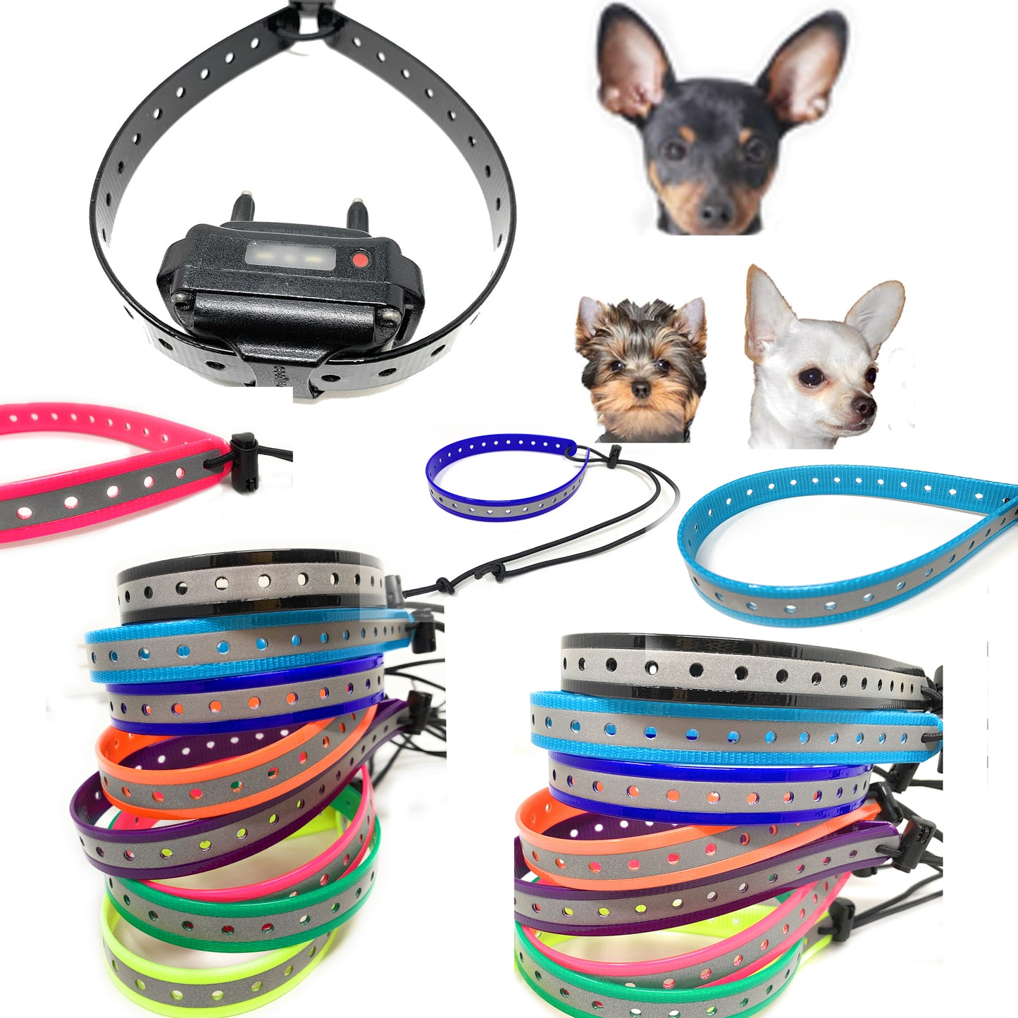 Sparky Pet Co Surefit ECollar Replacement Strap Secure Nexus WheelLock for Electronic Training (Variants)