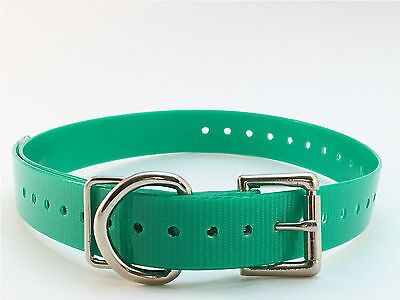 High Flex Pet Safe Vibration Bark Roller Buckle 3/4" Wireless Replacement Collar - 7 Colors