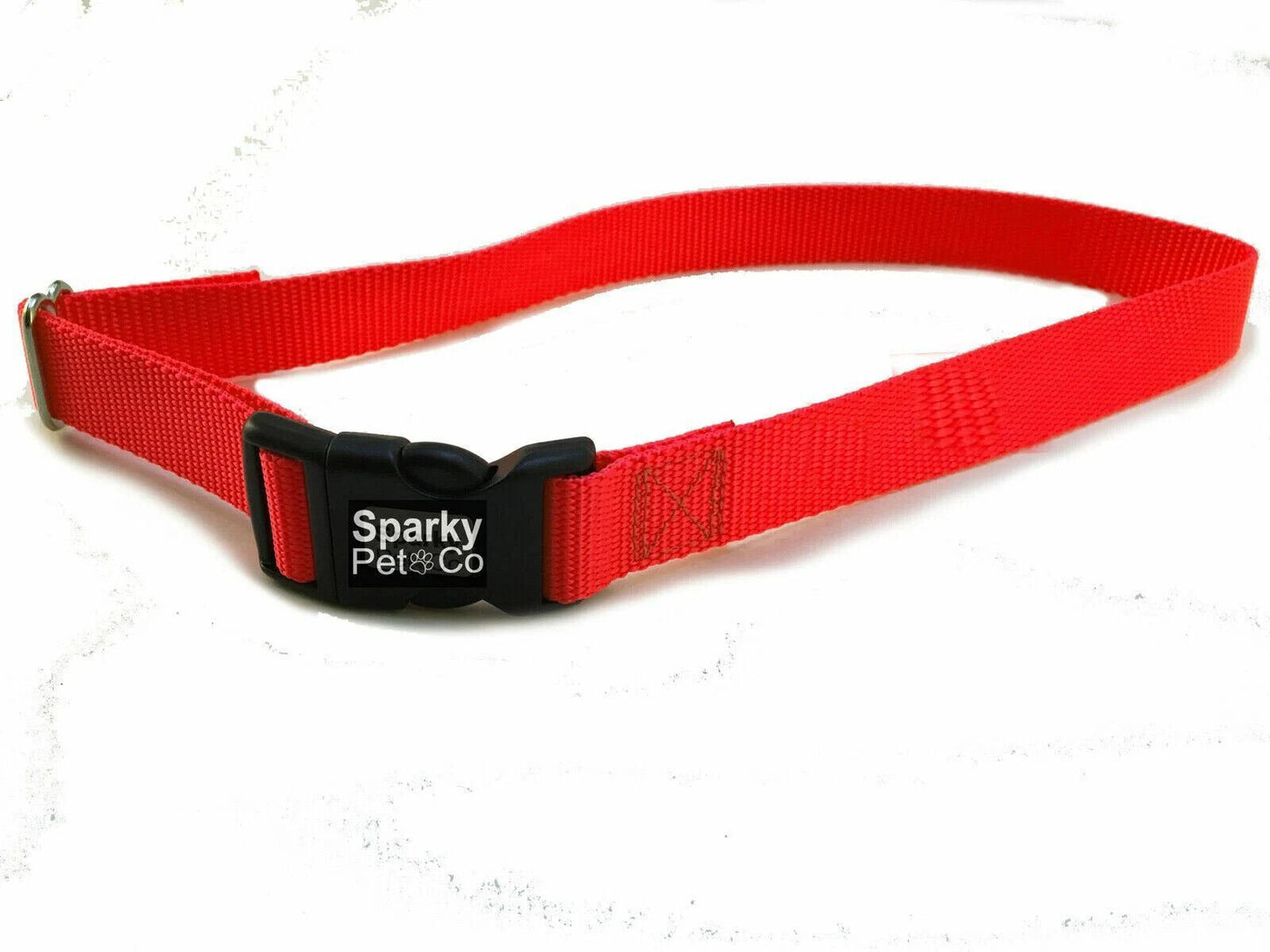 ECollar Replacement Strap 1" - Solid Nylon - Easy Release Dog Collar