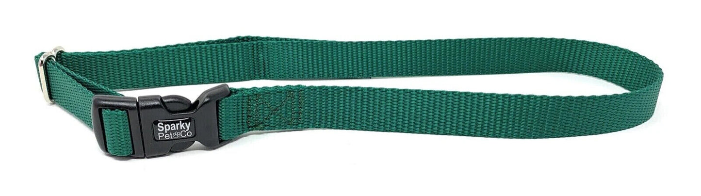 ECollar Replacement Strap 1" - Solid Nylon - Easy Release Dog Collar