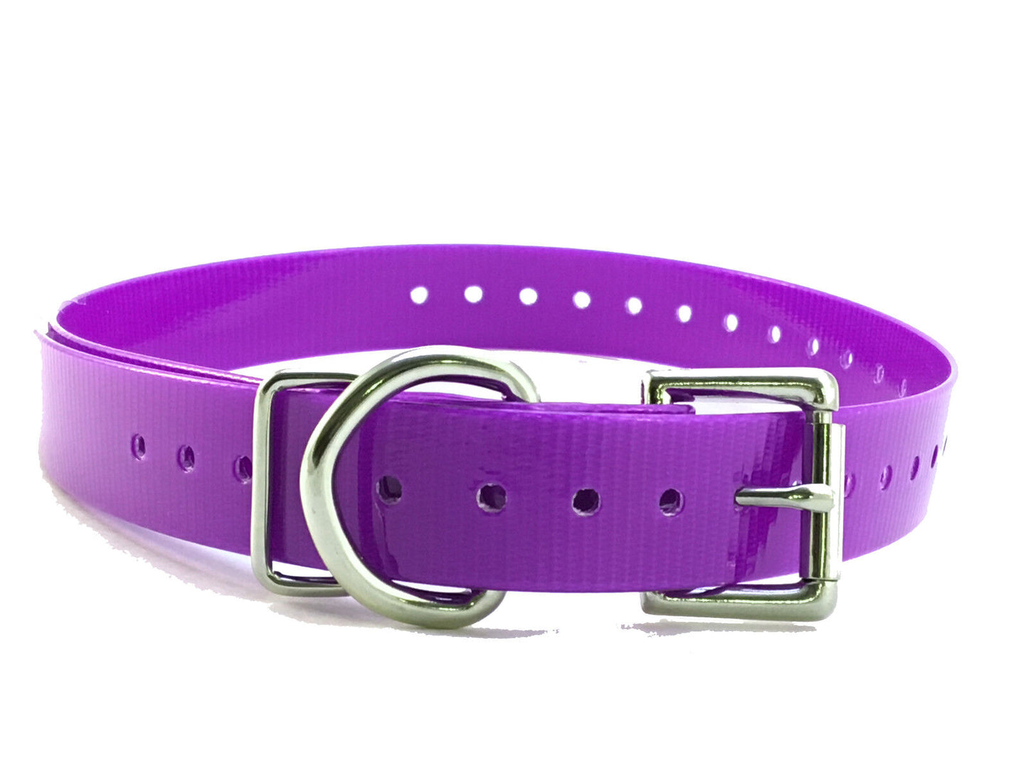 High Flex Pet Safe Vibration Bark Roller Buckle 3/4" Wireless Replacement Collar-Colors