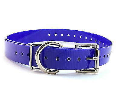 Sparky Pet Co 1" Collar, High Flex Sq Buckle, Tri Tronics Compatible - Blue